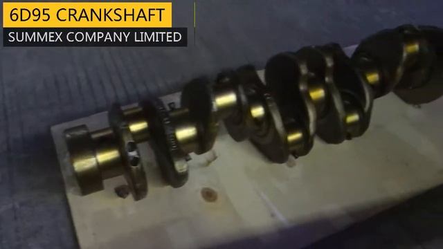 Crankshaft for Komatsu 6D95 Diesel Engine смотреть онлайн