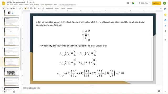 Image Enhancement Using Histogram Statistics