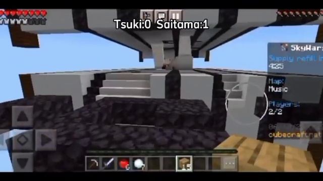 GTR-TK: Tsuki vs Saitama no SKAYWARS do CUBE CRAFT ⚔️ 🟣🟡 смотреть онлайн