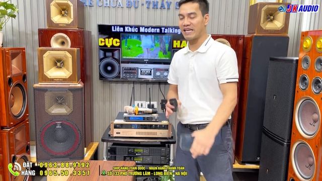 Lên dàn karaoke loa C12, đẩy x22 pro, sub s1800, treble St200, mic W321 cho Anh Dũng / Nha Trang смотреть онлайн