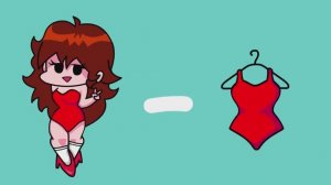 Подруга из FNF — одежда минус = _ _ 😈 СТРАШНАЯ ВЕРСИЯ! Анимация Friday Night Funkin