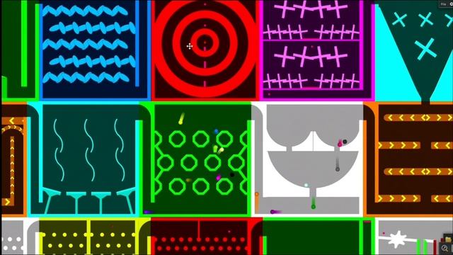 131. Гонка цветных шариков. Часть 4 | Colored Rooms Marble Race. Part 4 | Кто победит? смотреть онлайн