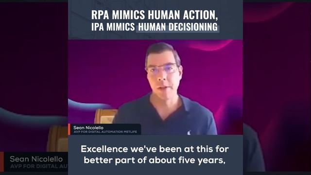 RPA mimics human action, intelligent process automation mimics human decisioning смотреть онлайн