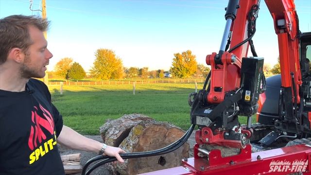 SPLIT-FIRE 4209 | Excavator Attachment смотреть онлайн