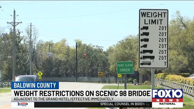 Weight restrictions on Scenic 98 bridge смотреть онлайн