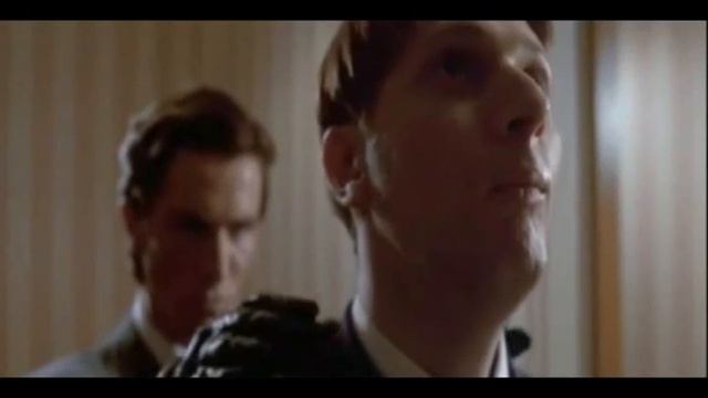 Bateman confronts Luis hilarious scene (American Psycho) смотреть онлайн
