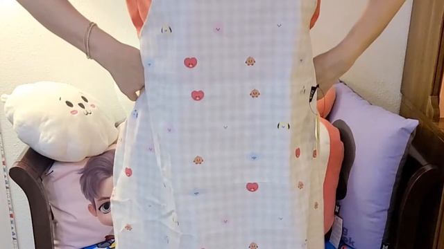 BT 21 토스터 & BT 21 Apron, Oven Mitt and Place Mat Unboxing / BT21 신상 언박싱 / 뽀글이 태태 랑 대취타타 смотреть онлайн