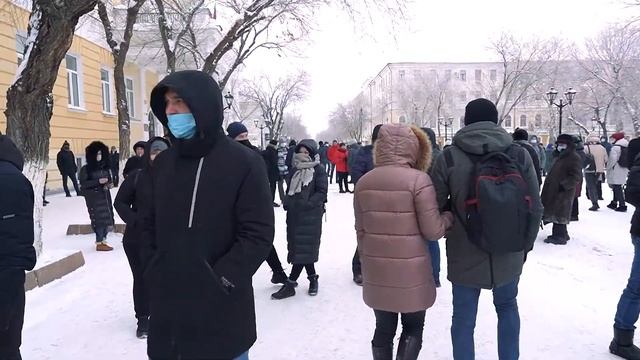 Валерий Коновалов рассказал какую ответственность понесут участники незаконных митингов. смотреть онлайн