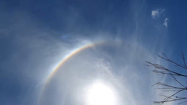 Необыкновенное атмосферно оптические явление гало смотреть онлайн