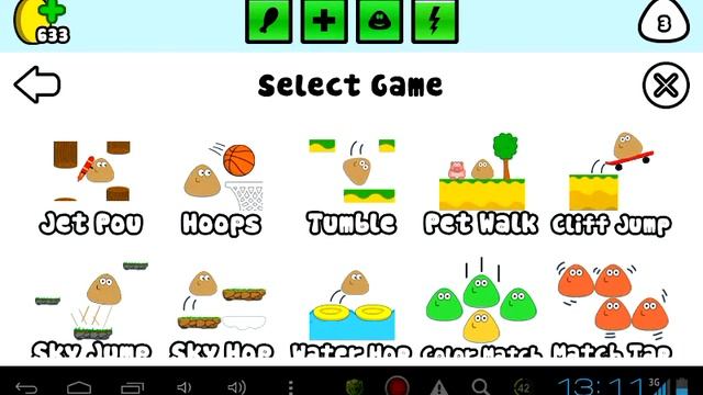 Обзор игры Pou #1 на андроид смотреть онлайн