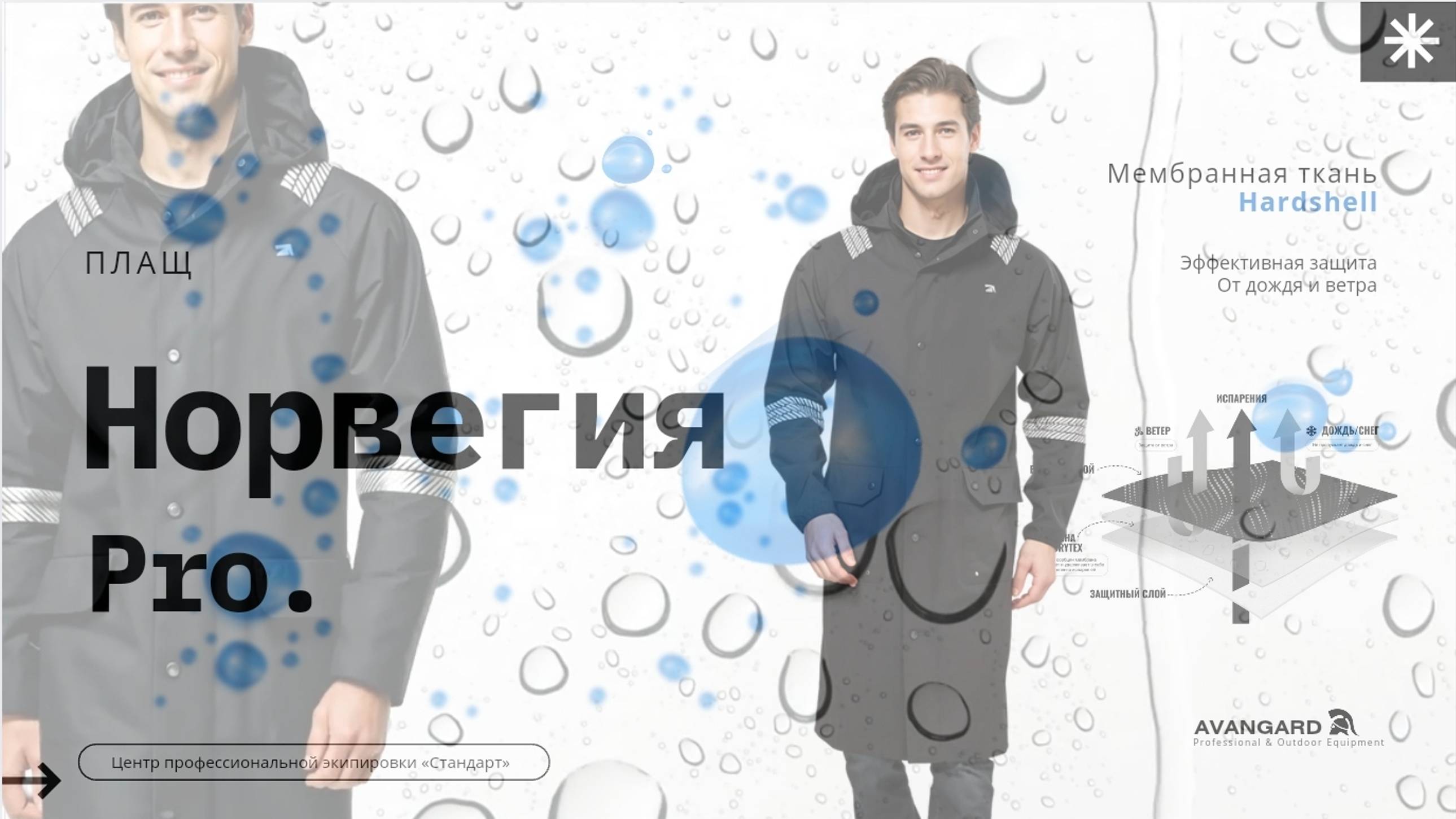 Плащ Норвегия Pro смотреть онлайн
