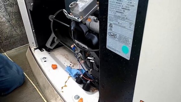 How to Change the Oil in a 22KW Generac Generator - Generac Maintenance - Generac Air Filter Change