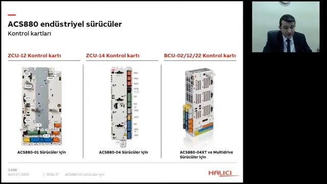 Endüstriyel Tip Sürücüler ABB ACS880 | Webinar Canlı Yayın смотреть онлайн