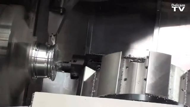 Delcam and Mazak Turn-Mill Demonstration смотреть онлайн