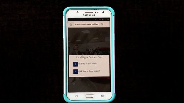 How to send a Digital Business card to an Android phone смотреть онлайн