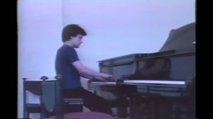 Алексей Султанов фрагмент урока с Л.Н.Наумовым 1986 г.