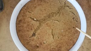 Кекс из муки зелёной гречки