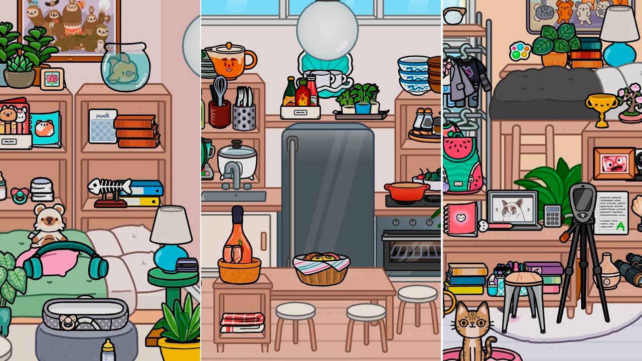 Обустроила бесплатный дом Тока Бока / Игра Тока Бока смотреть онлайн