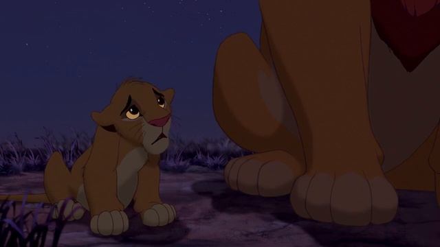Король лев. Муфаса рассказывает Симбе о Королях Прошлого. На болгарском языке.