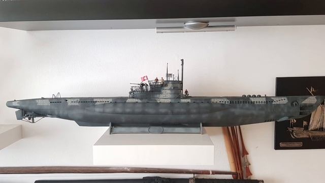 German U Boat Type VIiC, 41 , scale 1/72 смотреть онлайн