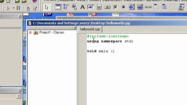 hello world c++ tutorial in Borland C++ Builder 6.0 смотреть онлайн