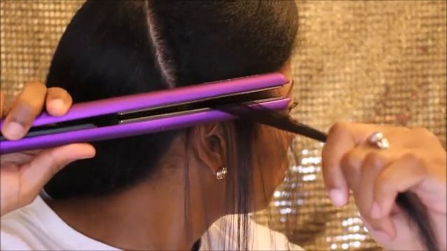 Curly to Straight Routine | FRIZZEECURLZ смотреть онлайн