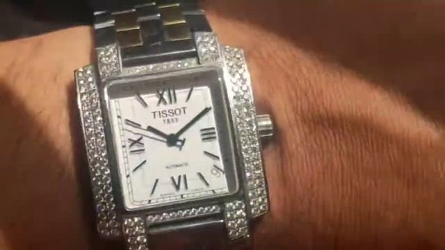 TISSOT TANK L864 / L964 Automatic CUSTOMMADE Real Diamond