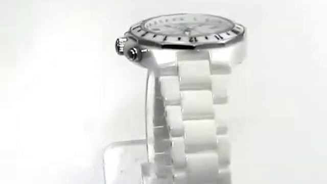 Rougois White Ceramic Ladies Chronograph смотреть онлайн
