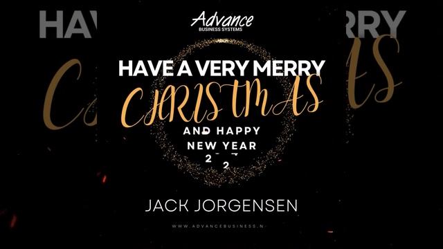 Merry Christmas from Jack Jorgensen & Advance Business Systems смотреть онлайн