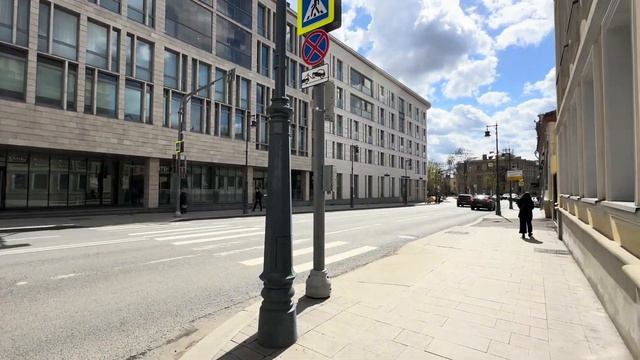 🔥 MOSCOW 4K HDR - Moscow Walking Tour - Street Life In Russia - Spring In Moscow - City Center 2024