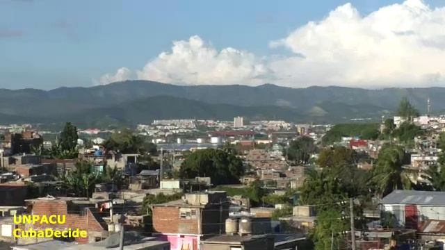 José Daniel Ferrer de recorrido por la Ciudad de Santiago de Cuba. смотреть онлайн