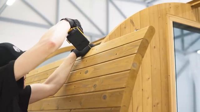 Thermory Barrel Sauna Assembly in Canada & the USA смотреть онлайн
