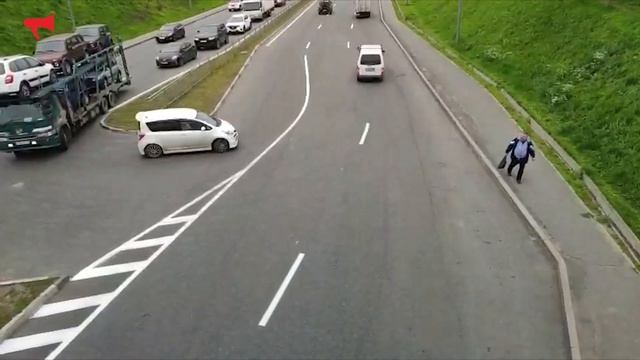 Как нарушают на новой разметке в районе Зеленого острова смотреть онлайн