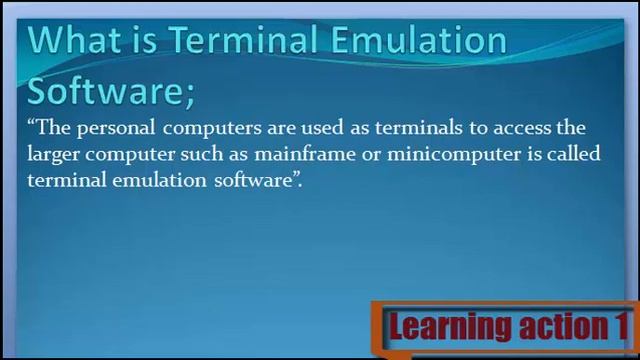 What is Terminal Emulation Software. Urdu /English смотреть онлайн