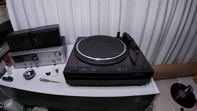 Denon DP-47f Microprocessor Quartz Lock Direct Drive Automatic Turntable Review And Maintenance