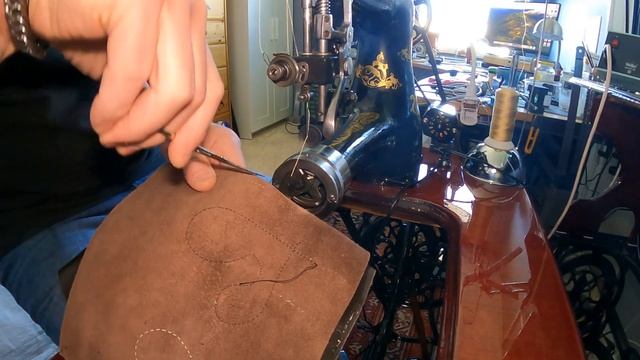 Singer 18-3 Testar Att Sy