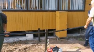 Сваекрут на мотобуре. Свая 89.