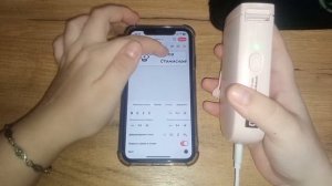 Печать этикетки 2. Принтер этикеток NIIMBOT D11H