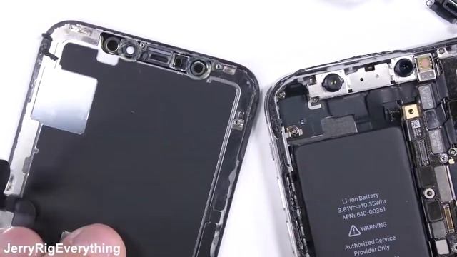 замена дисплея и акб iphone x смотреть онлайн