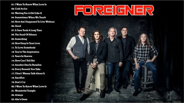 Foreigner Greatest Hits Full Album 2021 || The Best Songs Of Foreigner 2021 [ Playlist] смотреть онлайн