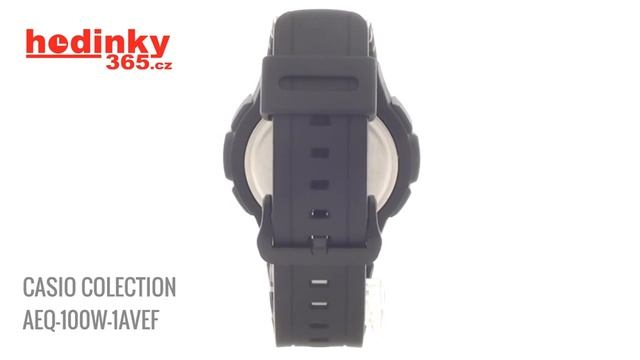 Часы CASIO AEQ-100W-1A смотреть онлайн