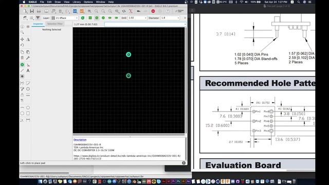 #1. Let's Make Eagle Library - dc-dc converter смотреть онлайн