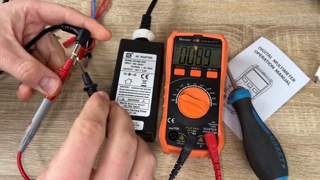 Digital Multimeter 6000 Counts TRMS Auto-Ranging Voltmeter With NCV, DC/AC Unboxing And Instruction