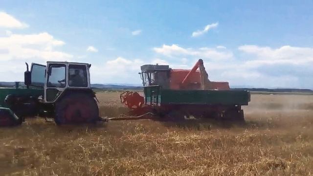 Жнива 2019 Комбайн Deutz-Fahr m770 смотреть онлайн