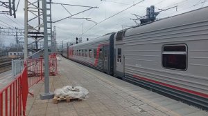 Прибытие ЭП2К-232 с поездом №121/122 Санкт-Петербург - Новороссийск!