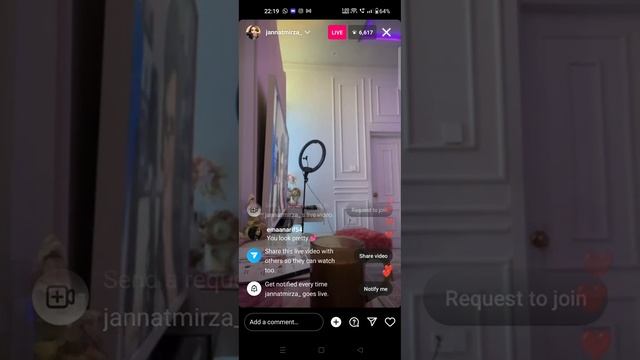 Jannat Mirza live on Instagram talks about Triggered insaan 💯 смотреть онлайн