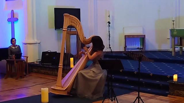 D. Henson-Conant - Baroque Flamenco | Aidana Karasheva, Harp (Айдана Карашева, арфа)