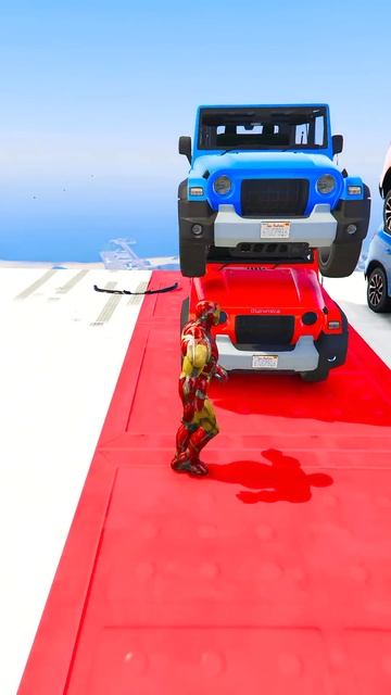 GTA 5 : SPIDER-MAN vs IRONMAN IN GTA V ! #shorts #gta5 #viral #cartoon #gta #trending смотреть онлайн