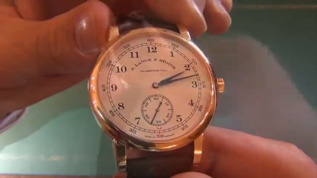A Lange Sohne 1815 Manual Wind смотреть онлайн