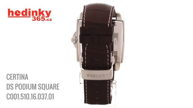 CERTINA DS PODIUM SQUARE C001 510 16 037 01